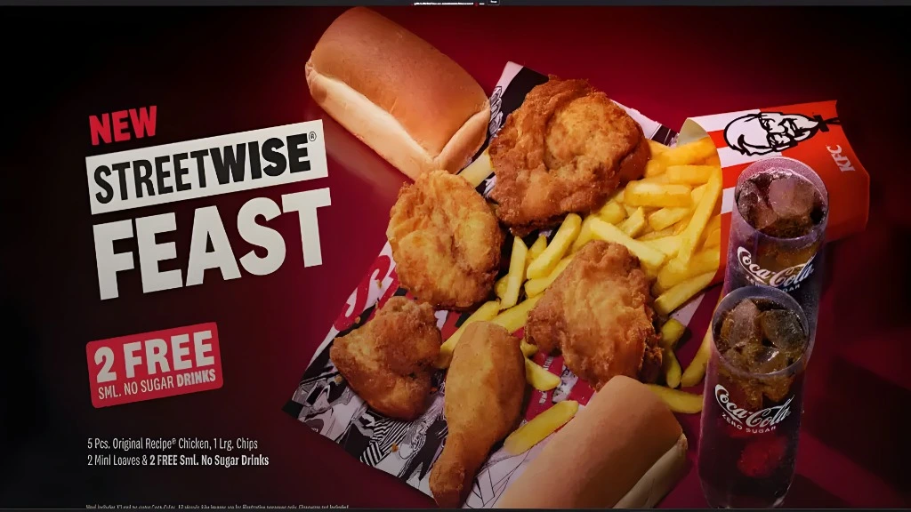kfc streetwise menu