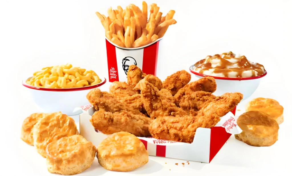 KFC 12 pc Tenders Meal:Delicious family Value