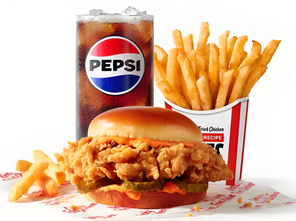 KFC Spicy Chicken Sandwich Combo 2025: Amazing Value