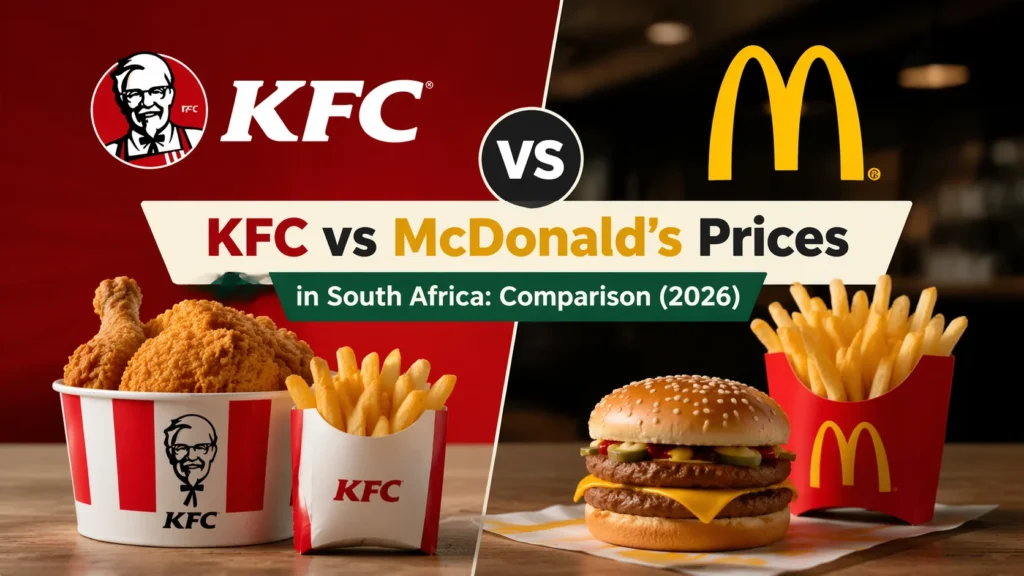KFC vs McDonald’s Prices in South Africa: Comparison (2026)